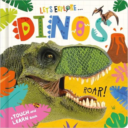 Book cover number 1 for Let's Explore... Dinos written by Mary Atkinson published by Make Believe Ideas Ltd.