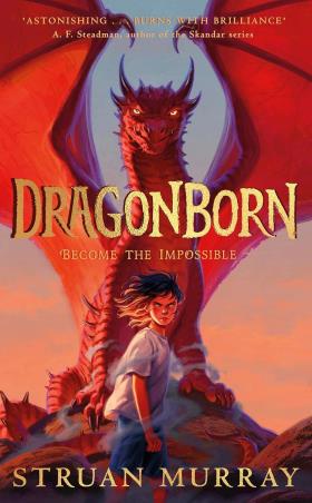 Book cover number 1 for Dragonborn written by Struan Murray published by Puffin