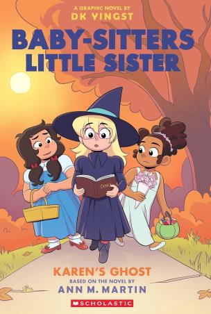 Book cover number 1 for Baby-Sitters Little Sister 11 : Karen's Ghost written by Ann M. Martin published by Scholastic