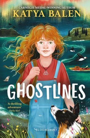 Book cover number 1 for Ghostlines written by Katya Balen published by Bloomsbury Publishing