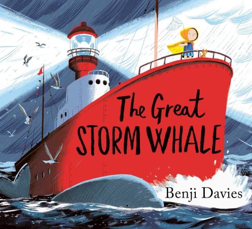 Book cover number 1 for The Great Storm Whale written by Benji Davies published by Simon & Schuster
