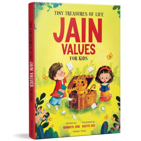Book cover number 1 for Tiny Treasures Of Life : Jain Values For Kids written by Namrata Jain published by Wonder House