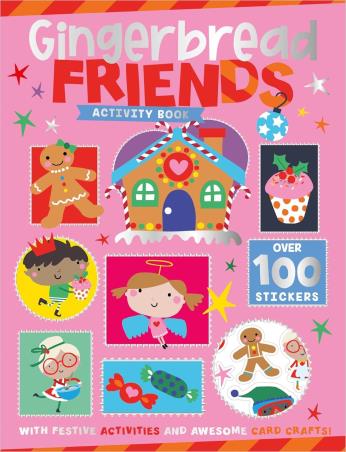 Book cover number 1 for Gingerbread Friends Activity Book written by NA published by Make Believe Ideas Ltd.