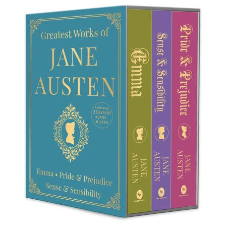 Book cover number 1 for Greatest Works Of Jane Austen (Set Of 3 Books) written by Jane Austen published by Penguin Books
