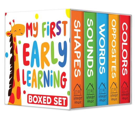 Book cover number 1 for My First Early Learning (Set Of 5 Books) written by NA published by Wonder House
