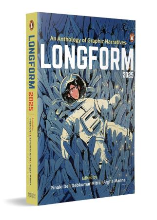 Book cover number 1 for Longform 2025 written by Debkumar Mitra, Pinaki De, Argha Manna published by Penguin Books