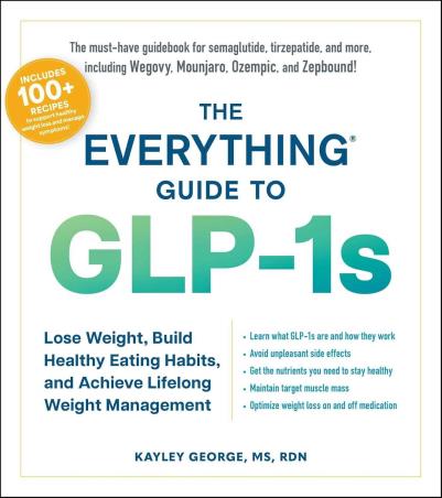 Book cover number 1 for The Everything Guide To GLP 1s written by Kayley George published by Simon & Schuster