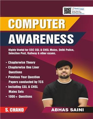 Book cover number 1 for Computer Awareness written by Abhas Saini published by S. Chand Publishing