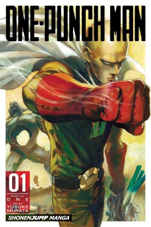 Book cover number 1 for One-Punch Man 01 written by Yusuke Murata published by Simon & Schuster