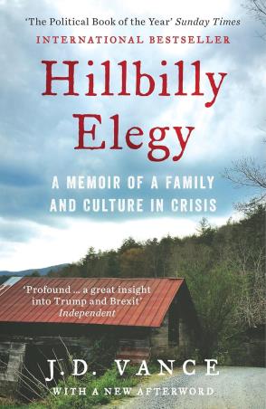 Book cover number 1 for Hillbilly Elegy : A Memoir Of A Family And Culture In Crisis written by J. D. Vance published by Harper Collins Publishers