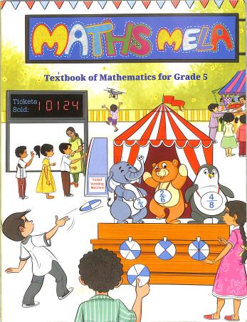 Book cover number 1 for NCERT Maths Mela : Textbook Of Mathematics For Grade 5 written by NA published by National Council Of Educational Research And Training