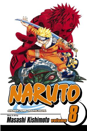 Book cover number 1 for Naruto Volume 8 written by Masashi Kishimoto published by Simon & Schuster