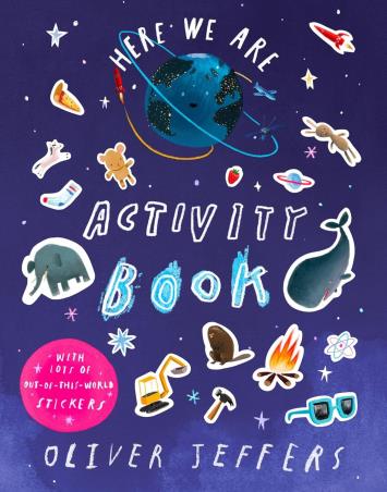 Book cover number 1 for Here We Are Activity Book written by Oliver Jeffers published by Harper Collins Publishers