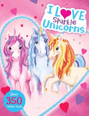 Book cover number 1 for I Love Sparkle Unicorns written by NA published by Scholastic