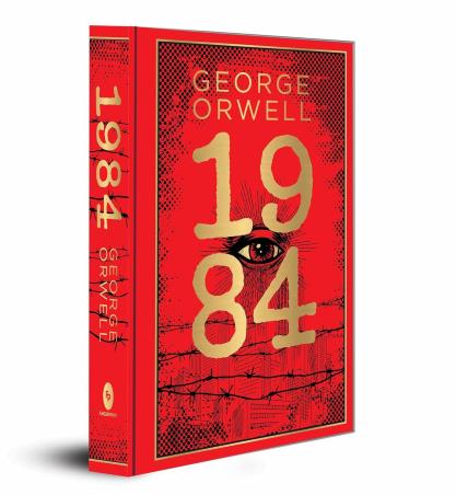 Book cover number 1 for 1984 written by George Orwell published by Fingerprint Publishing