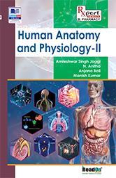 Book cover number 1 for Human Anatomy and Physiology 2 written by Amteshwar Singh Jaggi, N. Anitha published by PharmaMed Press