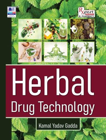 Book cover number 1 for Herbal Drug Technology written by Kamal Yadav Gadda published by PharmaMed Press