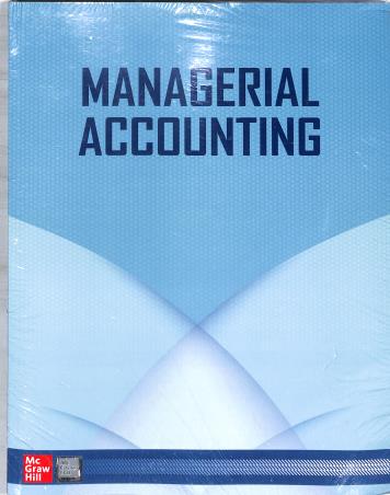 Book cover number 1 for Managerial Accounting written by Ronald W. Hilton, David E. Platt published by McGraw Hill Education Private Limited