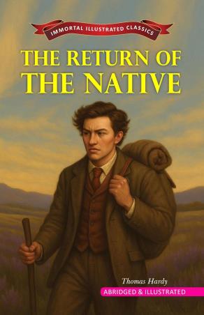 Book cover number 1 for Immortal Illustrated Classics The Return Of The Native written by Thomas Hardy published by Little Scholarz Pvt. Ltd.