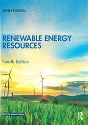 Book cover number 1 for Renewable Energy Resources written by John Twidell published by Routledge
