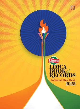 Book cover number 1 for Limca Book Of Records 2025 written by NA published by Hachette