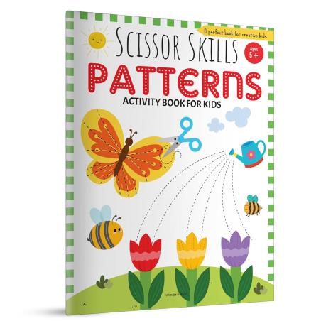 Book cover number 1 for Scissor Skills : Patterns (Activity Book For Kids) written by NA published by Wonder House