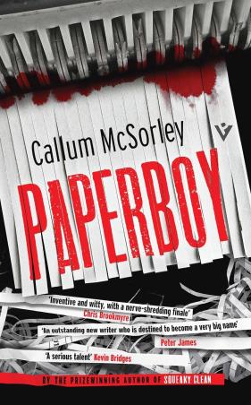 Book cover number 1 for Paperboy written by Callum McSorley published by Pushkin Vertigo
