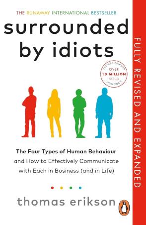 Book cover number 1 for Surrounded by Idiots written by Thomas Erikson published by Penguin Books