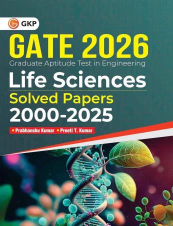 Book cover number 1 for GATE 2026 Life Science Solved Papers (2000-2025) written by NA published by G. K. Publications (P) Ltd.