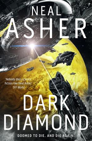Book cover number 1 for Dark Diamond written by Neal Asher published by Tor