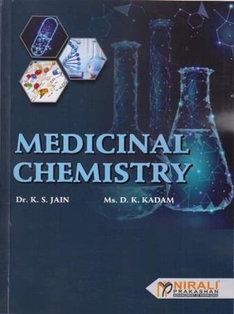 Book cover number 1 for Medical Chemistry written by K. S. Jain, D. K. Kadam published by Nirali Prakashan