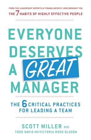 Book cover number 1 for Everyone Deserves A Great Manager written by Victoria Roos Olsson published by Simon & Schuster