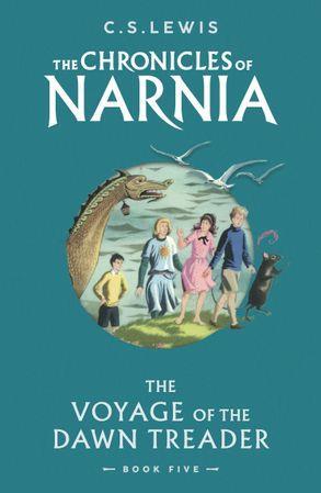 Book cover number 1 for The Voyage Of The Dawn Treader (The Chronicles Of Narnia) Book 5 written by C. S. Lewis published by Harper Collins Publishers