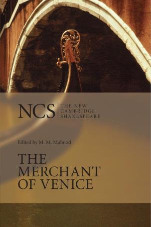 Book cover number 1 for The Merchant Of Venice written by William Shakespeare, M. M. Mahood, A. R. Braunmuller published by Cambridge University Press