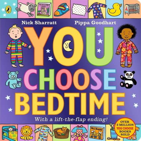 Book cover number 1 for You Choose Bedtime written by Pippa Goodhart published by Puffin