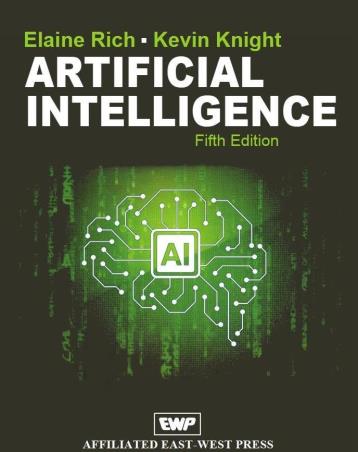 Book cover number 1 for Artificial Intelligence written by Elaine Rich, Kevin Knight published by Affiliated East West Press