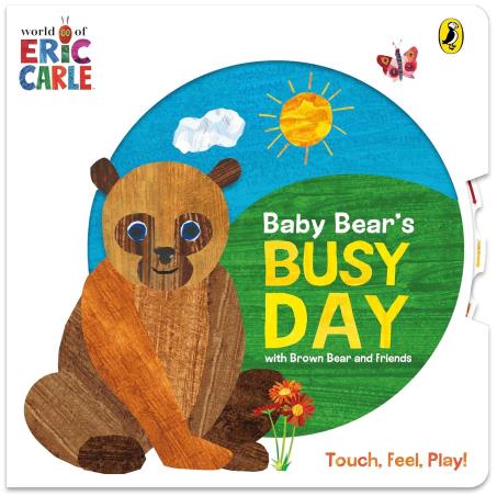 Book cover number 1 for Baby Bear's Busy Day written by Eric Carle published by Puffin