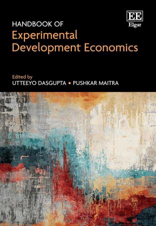 Book cover number 1 for Handbook Of Experimental Development Economics written by Utteeyo Dasgupta, Pushkar Maitra published by Edward Elgar Publishing
