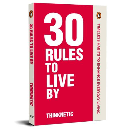 Book cover number 1 for 30 Rules To Live By written by Thinknetic published by Penguin Books