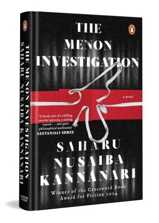 Book cover number 1 for The Menon Investigation written by Saharu Nusaiba Kannanari published by Penguin Books