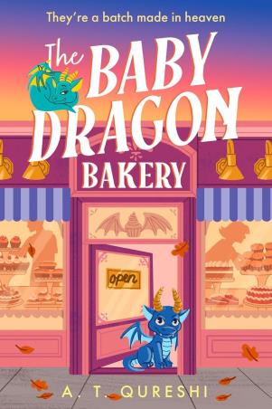 Book cover number 1 for The Baby Dragon Bakery written by A. T. Qureshi published by Avon
