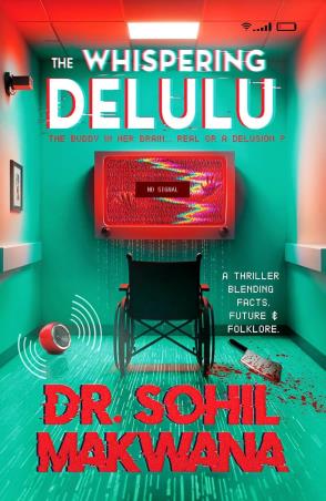 Book cover number 1 for The Whispering Delulu written by Sohil Makwana published by Navayana