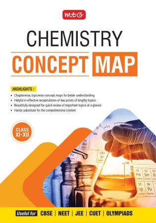 Book cover number 1 for Chemistry Concept Map (Class 11 - 12) written by NA published by MTG Learning Media (P) Ltd.