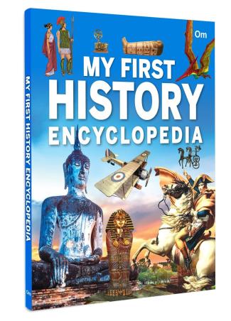 Book cover number 1 for My First History Encyclopedia written by NA published by Om Books