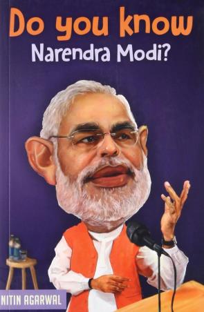Book cover number 1 for Do You Know Narendra Modi? written by Nitin Agarwal published by Grapevine India