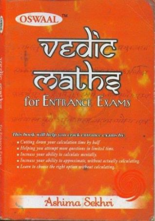 Book cover number 1 for Oswaal Vedic Maths For Entrance Exams written by Ashima Sekhri published by Oswaal Books
