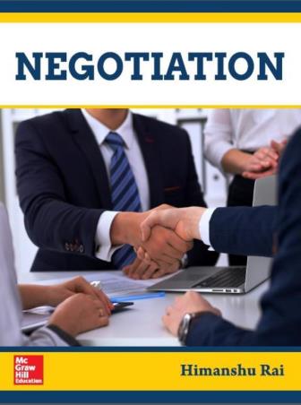 Book cover number 1 for Negotiation written by Himanshu Rai published by McGraw Hill Education Private Limited
