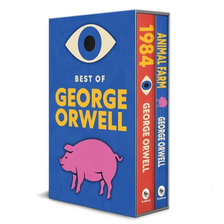 Book cover number 1 for Best of George Orwell (Set Of 2 Books) written by NA published by Fingerprint Publishing