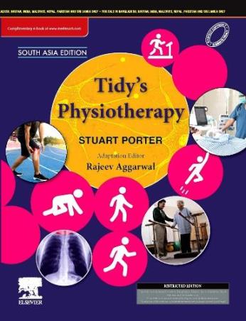 Book cover number 1 for Tidy’s Physiotherapy (South Asia Edition) written by Rajeev Aggarwal published by Elsevier
