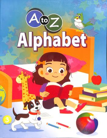 Book cover number 1 for A to Z Alphabet written by NA published by Prantika